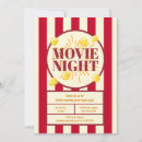Recherche de anniversaire de soirée cinéma cartes invitations Popcorn
