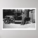 Suche nach vintage truck poster Foto