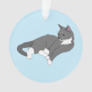 Recherche de white cat ornements Tuxedo