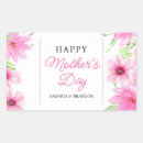 Recherche de fleurs de maman autocollants Aquarelle florale