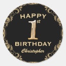 Recherche de 1 autocollants Fête d'anniversaire