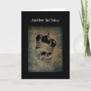 Recherche de mort anniversaire cartes Foncé