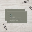 Recherche de nuances de vert cartes visite Minimaliste