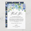 Recherche de blue hydrangea remerciements cartes De