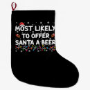 Recherche de bière chaussette de noël Vacances