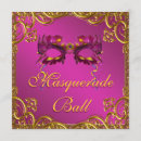 Suche nach masquerade ball einladungen Frauen verdecken geburtstagsparty