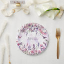 Suche nach rosa wildblumen teller Aquarell