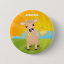 Suche nach niedliche kuh buttons Cartoon
