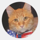 Recherche de chat patriotique autocollants Chats