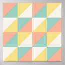 Recherche de motif triangulaire posters Rose