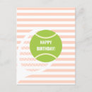 Recherche de tennis anniversaire cartes Sports