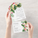 Recherche de hawaïen mariage invitations Île