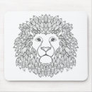 Recherche de tête lion tapis souris Zendoodle