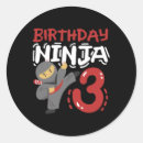 Suche nach ninja geburtstag aufkleber Kung fu