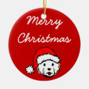 Recherche de westie ornements Terrier des montagnes occidental