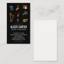 Recherche de compositeurs cartes visite Instrument