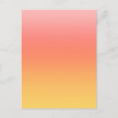Recherche de couleur simple cartes postales Orange