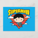 Recherche de chibi superman cartes postales Super héros