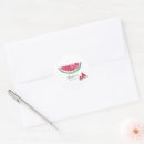 Recherche de pasteque autocollants Aquarelle