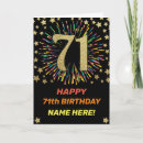 Suche nach 71 geburtstag karten Bunt
