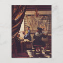 Recherche de peinture baroque cartes postales Johannes vermeer