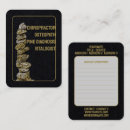 Recherche de ostéopathes cartes visite Thérapeute