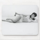 Recherche de bikini tapis souris Noir et blanc