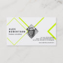 Recherche de portraits cartes visite Moderne