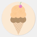Recherche de cône glace autocollants Anniversaire