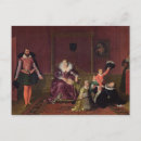 Recherche de roi de jeu cartes postales Amusant