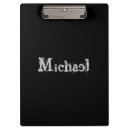 Recherche de monogramme moderne porte blocs Noir et blanc