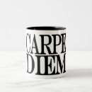 Recherche de citation latine tasses Diem de carpe