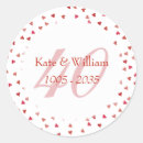 Suche nach 40 hochzeitstag aufkleber Couple