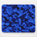 Recherche de camouflage bleu tapis souris Noir