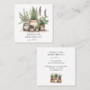 Recherche de pot de fleur cartes visite Customer
