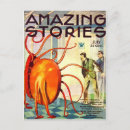Recherche de sci fi cartes postales Vintage
