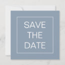 Recherche de dusty blue save the dates Typographie