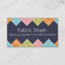 Suche nach gewebe muster visitenkarten Näherin