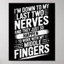 Suche nach nerves poster Lustig