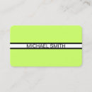 Recherche de vert blanc noir cartes visite Élégant