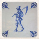 Recherche de delft dessous de verres Antique