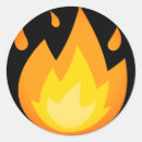 Recherche de brûlure autocollants Feu