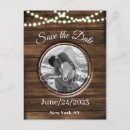 Suche nach rustikale save the date postkarten Verlobung