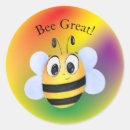 Suche nach niedliche bienen aufkleber Bunt