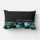 Recherche de motif noir rose coussins Tendance