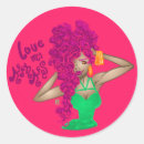Recherche de cheveux afro autocollants Fille