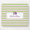 Recherche de rayure florale tapis souris Aquarelle