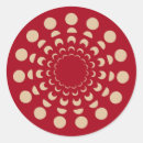 Recherche de lune rouge autocollants Noël