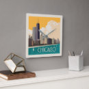 Suche nach vintage plakate wanduhren Chicago illinois