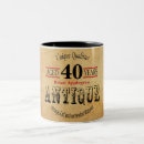 Recherche de 40th birthday tasses Vintage